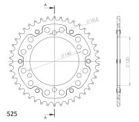 Supersprox Stealth-Kettenrad 525 - 41Z (rot)...