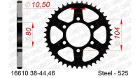 DC AFAM Stahl-Kettenrad 525 - 39Z (Schwarz) 16610-39| ID...