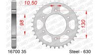 DC AFAM Stahl-Kettenrad 630 - 35Z (Silber) 16700-35| ID...