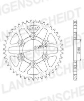 Supersprox Stealth-Kettenrad 525 - 40Z (rot) RST-1489:40-RED|ID 80,0 LK 104,0 6-Loch