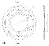 Supersprox Stealth-Kettenrad 530 - 46Z (schwarz)...