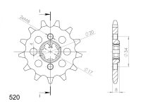 Supersprox Ritzel 520 - 13Z CST-287:13