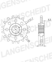 Supersprox Ritzel 525 - 16Z CST-297:16|feinverzahnt...