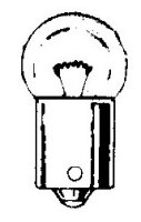 Hert Blinker-/Bremslichtlampe 6V 5W (BA15S)...