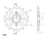 Supersprox Ritzel 520 - 13Z CST-281:13