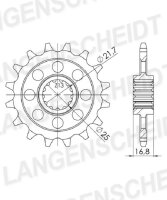 Supersprox Ritzel 520 - 16Z CST-1373:16|feinverzahnt...