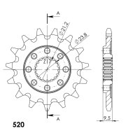 Supersprox Ritzel 520 - 15Z CST-284:15|feinverzahnt...