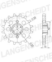 Supersprox Ritzel 530 - 16Z CST-292:16|grobverzahnt...