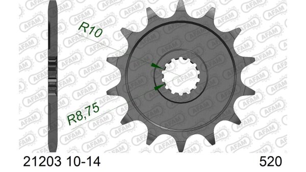 DC AFAM Ritzel 520 - 13Z 21203-13