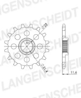 Supersprox Ritzel 520 - 14Z CST-583:14|feinverzahnt...