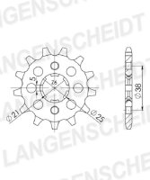 Supersprox Ritzel 520 - 12Z CST-1573:12|grobverzahnt...