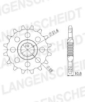 Supersprox Ritzel 525 - 17Z CST-1586:17|feinverzahnt...