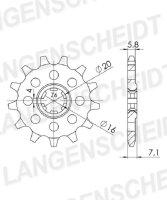 Supersprox Ritzel 530 - 15Z CST-420:15|grobverzahnt...