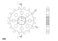 Supersprox Ritzel 530 - 18Z CST-423:18|feinverzahnt...