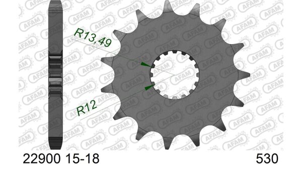 DC AFAM Ritzel 530 - 16Z 22900-16