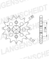 Supersprox Ritzel 428 - 14Z CST-1264:14|grobverzahnt...