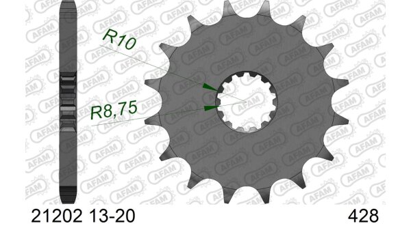 DC AFAM Ritzel 428 - 16Z 21202-16