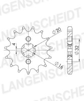 Supersprox Ritzel 428 - 13Z CST-1550:13|grobverzahnt...