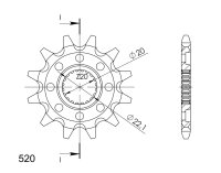 Supersprox Ritzel 520 - 12Z CST-1590:12|feinverzahnt...