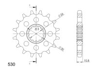 Supersprox Ritzel 530 - 17Z CST-579:17|feinverzahnt...