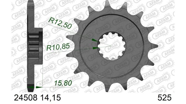 DC AFAM Ritzel 525 - 15Z 24508-15