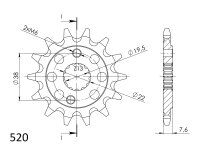 Supersprox Ritzel 520 - 16Z CST-1401:16