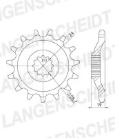 Supersprox Ritzel 630 - 15Z CST-526:15|feinverzahnt...