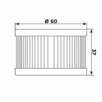 MIW Ölfilter S3006 Papierfilter (OEM-Qualität)