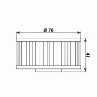 MIW Ölfilter Y4002 Papierfilter (OEM-Qualität)