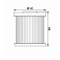 MIW Ölfilter DA16002 Papierfilter (OEM-Qualität)