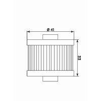 MIW Ölfilter P5003 Papierfilter (OEM-Qualität)