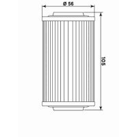 MIW Ölfilter BO14001 Papierfilter (OEM-Qualität)