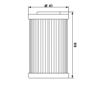 MIW Ölfilter KT8007 Papierfilter (OEM-Qualität)