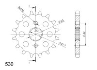 Supersprox Ritzel 530 - 17Z CST-513:17|feinverzahnt...