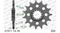 DC AFAM Ritzel 520 - 14Z 21511-14