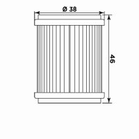 MIW Ölfilter Y4014 Papierfilter (OEM-Qualität)