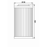 MIW Ölfilter BU10004 Papierfilter (OEM-Qualität)