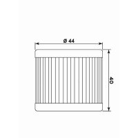 MIW Ölfilter S2017 Papierfilter (OEM-Qualität)