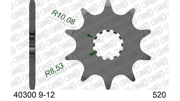 DC AFAM Ritzel 520 - 12Z 40300-12