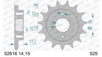 DC AFAM Ritzel 525 - 14Z 52616-14