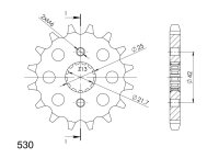 Supersprox Ritzel 530 - 16Z CST-513:16|feinverzahnt 21,6/25,0