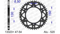 DC AFAM Alu-Kettenrad 520 - 47Z (Gun Metal) 13323+47 | ID...