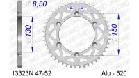 DC AFAM Alu-Kettenrad 520 - 48Z (Silber) 13323N-48 | ID...