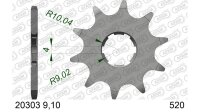 DC AFAM Ritzel 520 - 10Z 20303-10