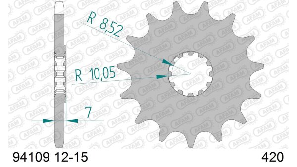 DC AFAM Ritzel 420 - 12Z 94109-12