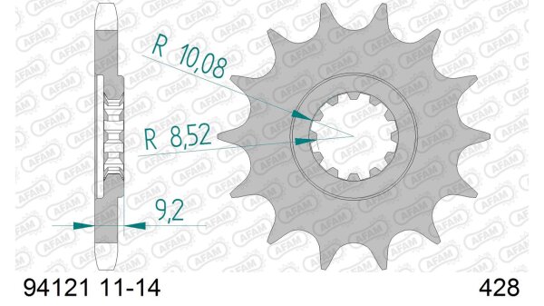 DC AFAM Ritzel 428 - 12Z 94121-12