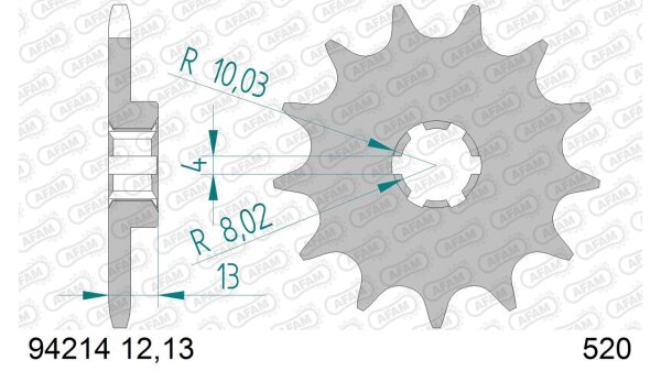 DC AFAM Ritzel 520 - 13Z 94214-13