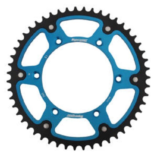 Supersprox Stealth-Kettenrad 520 - 51Z (blau) RST-245:51-BLU|ID 130,0 LK 150,0 6-Loch