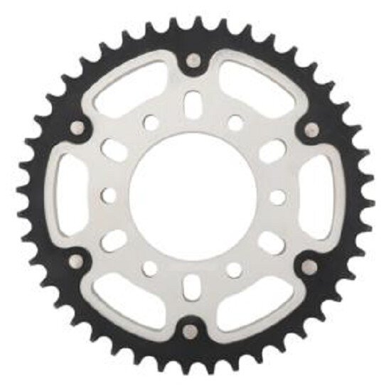 Supersprox Stealth-Kettenrad 530 - 44Z (silber) RST-1524:44-SLV|ID 82,6 LK 108,0 6-Loch