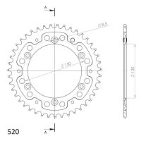 Supersprox Stealth-Kettenrad 520 - 41Z (gold)...